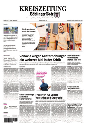 KREISZEITUNG Böblinger Bote
