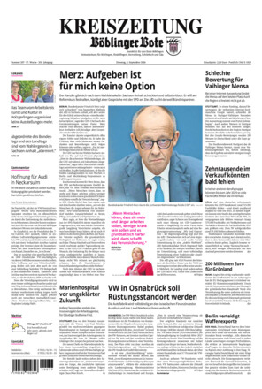 KREISZEITUNG Böblinger Bote
