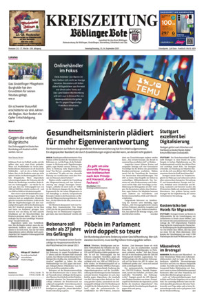 KREISZEITUNG Böblinger Bote