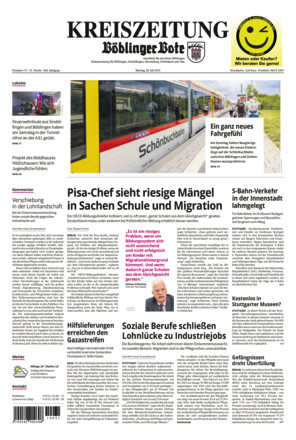 KREISZEITUNG Böblinger Bote