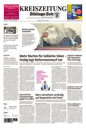 KREISZEITUNG Böblinger Bote