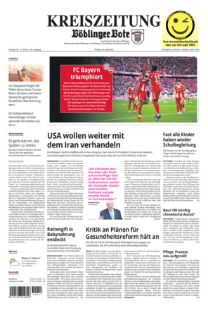 KREISZEITUNG Böblinger Bote