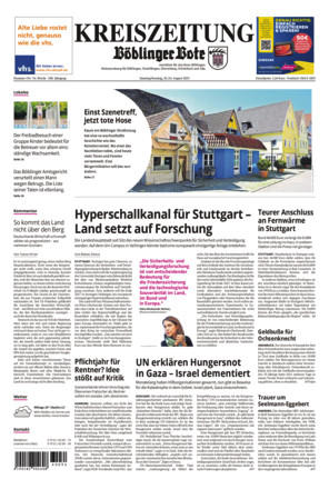KREISZEITUNG Böblinger Bote