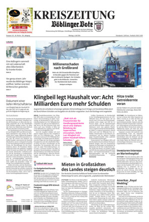 KREISZEITUNG Böblinger Bote