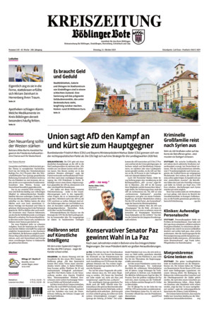 KREISZEITUNG Böblinger Bote