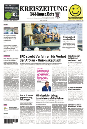 KREISZEITUNG Böblinger Bote