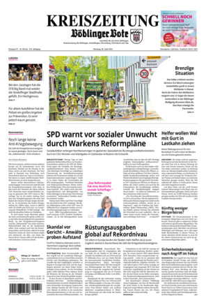 KREISZEITUNG Böblinger Bote