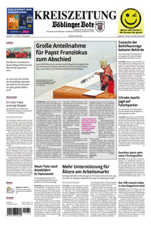 KREISZEITUNG Böblinger Bote