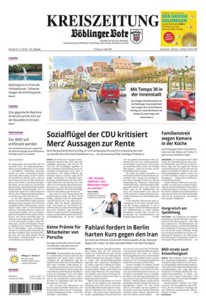 KREISZEITUNG Böblinger Bote
