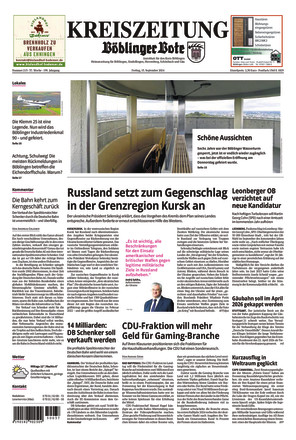 KREISZEITUNG Böblinger Bote - ePaper