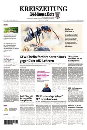 KREISZEITUNG Böblinger Bote