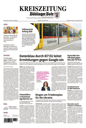 KREISZEITUNG Böblinger Bote