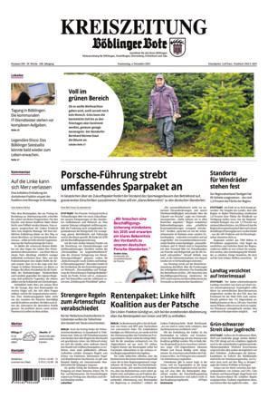 KREISZEITUNG Böblinger Bote