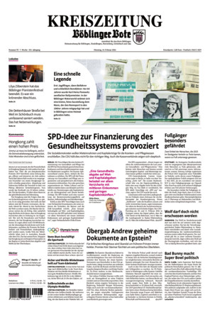 KREISZEITUNG Böblinger Bote