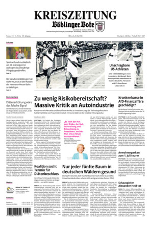 KREISZEITUNG Böblinger Bote