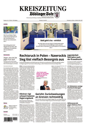 KREISZEITUNG Böblinger Bote