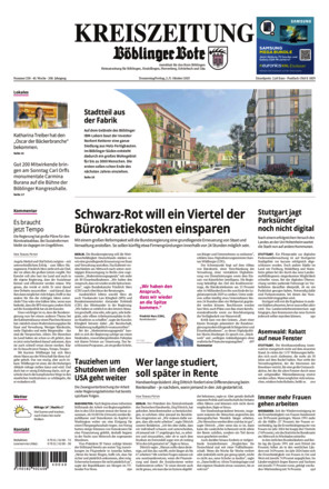 KREISZEITUNG Böblinger Bote