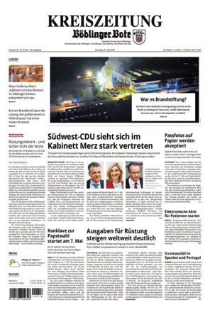 KREISZEITUNG Böblinger Bote