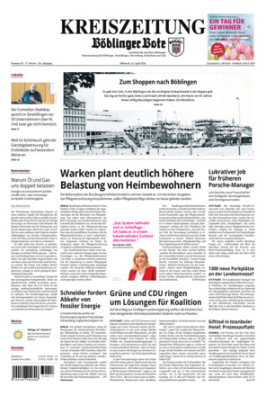 KREISZEITUNG Böblinger Bote