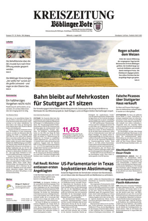 KREISZEITUNG Böblinger Bote