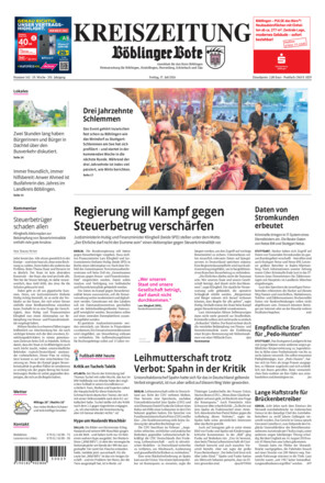 KREISZEITUNG Böblinger Bote