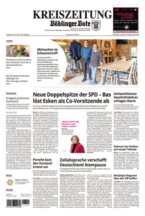 KREISZEITUNG Böblinger Bote