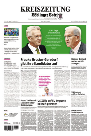 KREISZEITUNG Böblinger Bote