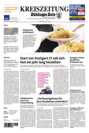 KREISZEITUNG Böblinger Bote