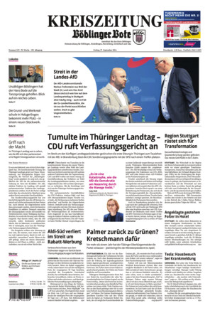 KREISZEITUNG Böblinger Bote - ePaper