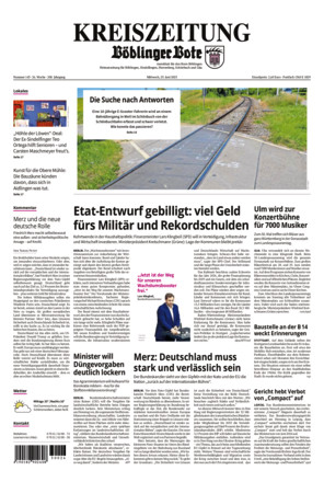 KREISZEITUNG Böblinger Bote