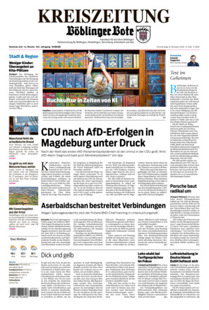 KREISZEITUNG Böblinger Bote