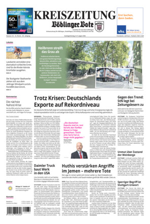 KREISZEITUNG Böblinger Bote