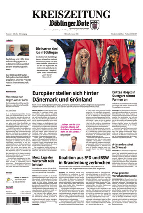 KREISZEITUNG Böblinger Bote