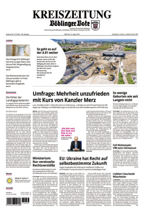 KREISZEITUNG Böblinger Bote