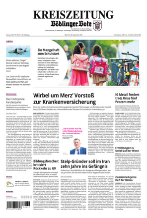 KREISZEITUNG Böblinger Bote