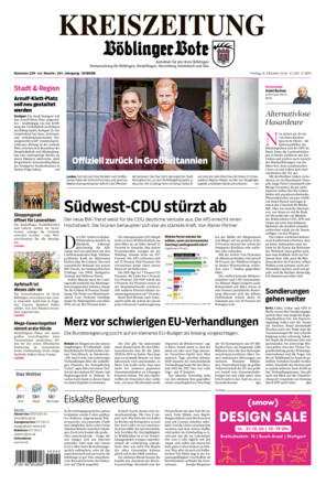 KREISZEITUNG Böblinger Bote