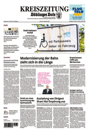KREISZEITUNG Böblinger Bote