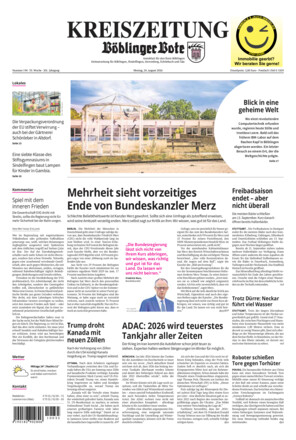KREISZEITUNG Böblinger Bote