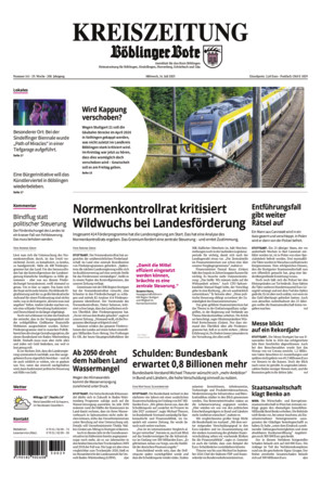 KREISZEITUNG Böblinger Bote