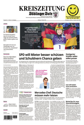 KREISZEITUNG Böblinger Bote