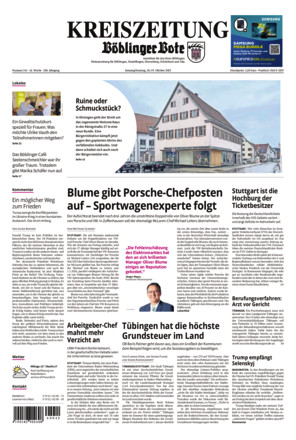 KREISZEITUNG Böblinger Bote
