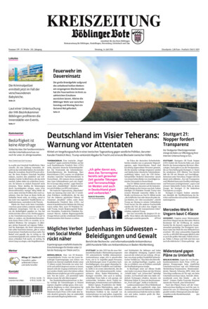 KREISZEITUNG Böblinger Bote
