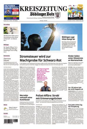 KREISZEITUNG Böblinger Bote