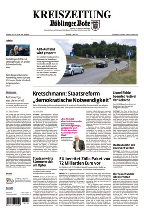 KREISZEITUNG Böblinger Bote