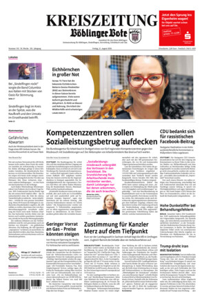 KREISZEITUNG Böblinger Bote