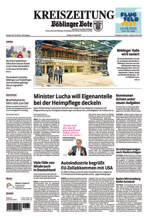 KREISZEITUNG Böblinger Bote