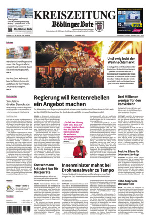 KREISZEITUNG Böblinger Bote