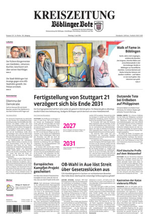 KREISZEITUNG Böblinger Bote