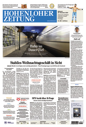 Hohenloher Zeitung Öhringen