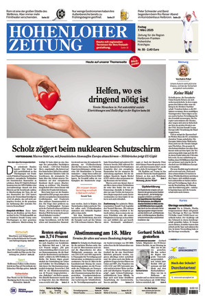 Hohenloher Zeitung Öhringen